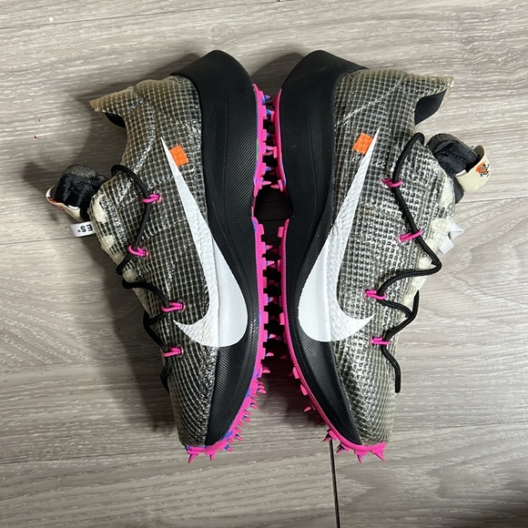 Off White Nike Vapor Street Black Laser Fushsia (6.5) - Picture 2 of 14